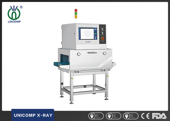 UNX6030N سیستم بازرسی اشعه ایکس مواد غذایی 60M/min شناسایی آلاینده های ماده خارجی