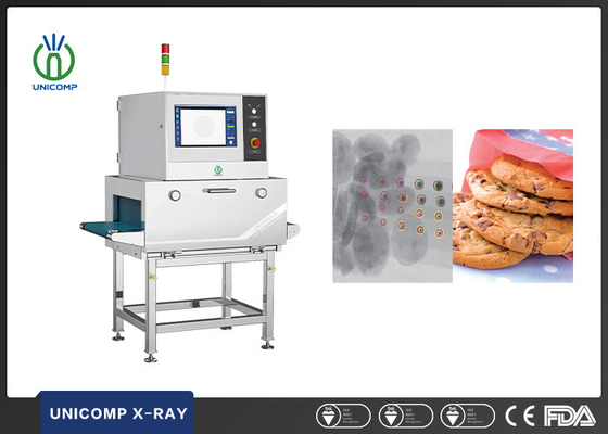 سیستم اشعه ایکس UNX4015N برای سوسیس ژامبون / بازرسی مواد خارجی آجیل