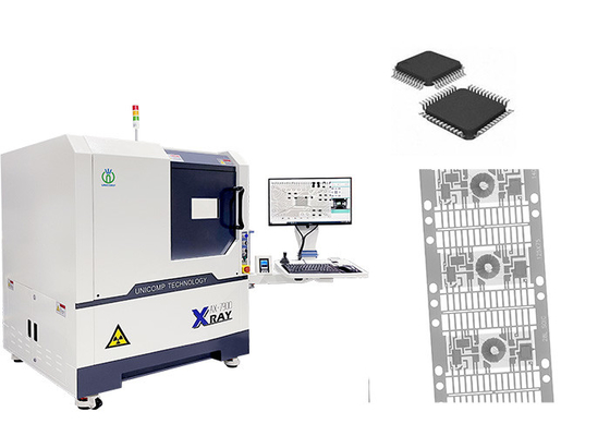سیستم بازرسی اشعه ایکس FPD 90KV برای تشخیص نقص های تراشه