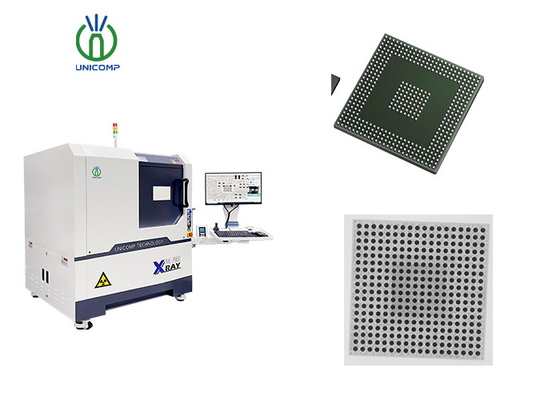 دستگاه اشعه ایکس SMT IC نوع بسته با نقطه فوکوس 5 میکروونی Unicomp AX7900