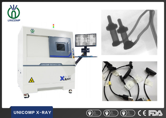 تجهیزات CNC قابل برنامه ریزی 5um X Ray 90kV برای اتصال کابل