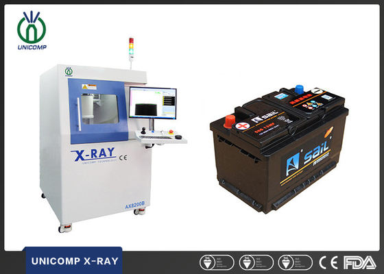 دستگاه اشعه ایکس Unicomp AX8200B برای استوانه ای پلیمری پانچ باتری لیتیوم یون چند لایه سیم پیچ سلولی به طور خودکار