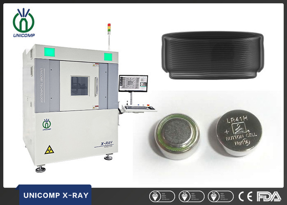 استفاده از لوله بسته 5μm اشعه ایکس برای بازرسی سلول دکمه لیتیومی قابل شارژ Wearable Electronics