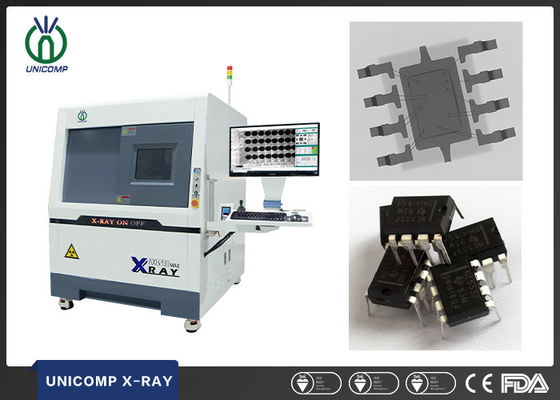 دستگاه اشعه ایکس Unicomp AX8200Max 90kv 5um برای تست ترک های شکسته جارو سیم آی سی