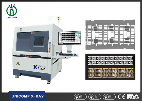 5 میکرو لوله بسته 90kv دستگاه اشعه ایکس Unicomp AX8200Max برای تست لید فریم نیمه کان