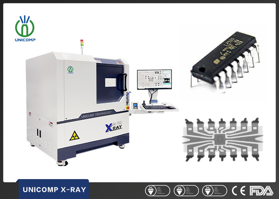 PCBA Unicomp X Ray Machine AX7900 FPD با وضوح بالا برای بازرسی سیم باند BGA Die