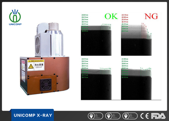 منبع اشعه ایکس میکروفوکوس CE 130 کیلوولت برای بازرسی سلولی باتری لی یونی پانچ پلیمری