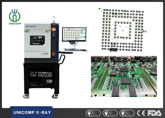 دستگاه پرتو ایکس CX3000 Reel To Reel Electronics 0.5kW برای تراشه فلیپ LED CSP