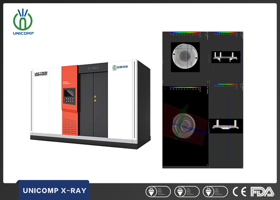 Unicomp UNCT2600 سیستم کامپیوتری کامپیوتری صنعتی 225KV 3D NDT بررسی کیفیت برای کاسپینگ دقیق تجزیه و تحلیل سوراخ پذیری
