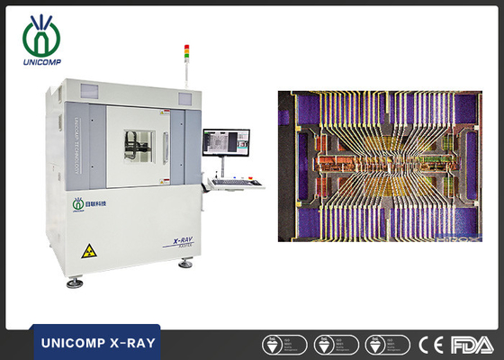 میکرو کانونی لوله بسته Unicomp X Ray 130kV 3um برای لحیم کاری SMT BGA