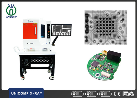 0.5kW Desktop X Ray Equipment Cx3000 200μA برای قطعات الکترونیکی
