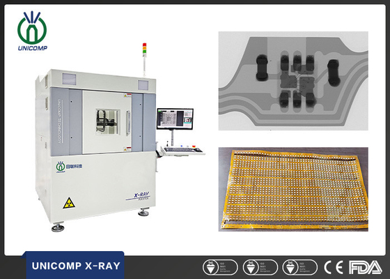 دستگاه اشعه ایکس Unicomp AX9100 SMT PCBA BGA LED QFN لحیم کاری اندازه گیری خالی