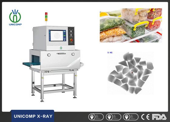 سیستم اشعه ایکس UNX4015N متخصص در تشخیص مواد خارجی برای مواد غذایی بسته بندی شده