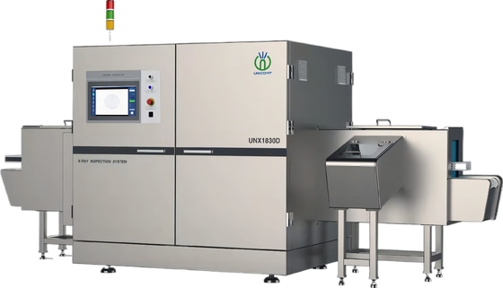 آزمایش مواد غذایی بطری شده اشعه ایکس بازرسی مواد غذایی Unicomp UNX 1830-D