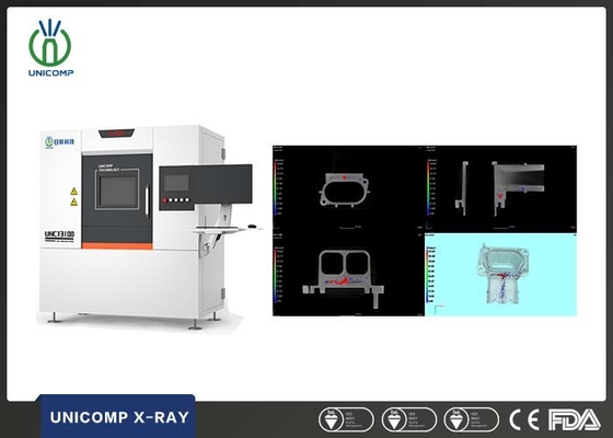 دستگاه CT 160KV Unicomp UNCT3100 برای سیلندرها / فولات فلزی / قطعات هوافضا