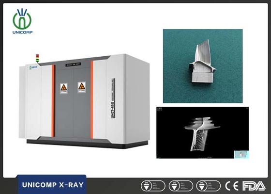 دستگاه کامپیوتری توموگرافی و اشعه ایکس 320KV Unicomp UNCT3200 برای بررسی تیغه های موتور