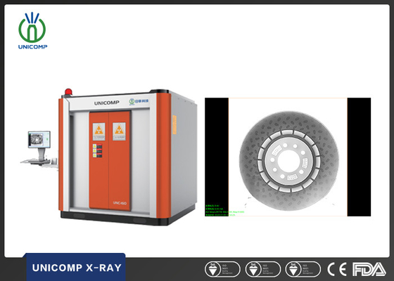 تجهیزات اشعه ایکس UNC160 NDT Unicomp برای تشخیص نقص های داخلی در پد های ترمز