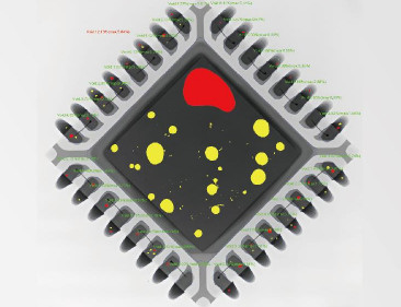 Unicomp X-ray AX9100vs سیستم بازرسی چند حالت سه بعدی میکرو فوکوس اشعه ایکس
