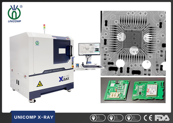 دستگاه پرتو ایکس میکرو فوکوس Unicomp AX7900 برای بازرسی آی سی نیمه‌کان SMT BGA