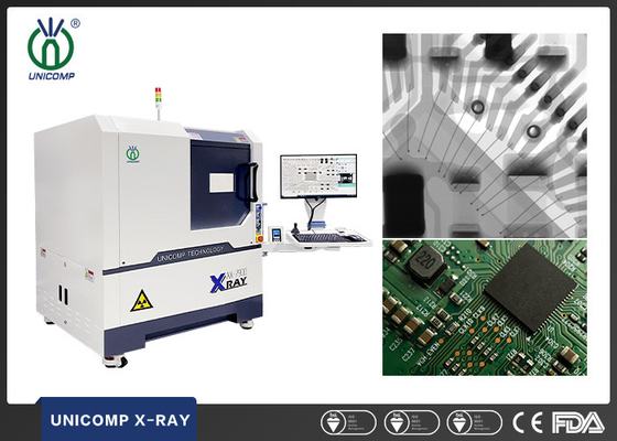 دستگاه پرتو ایکس Unicomp AX7900 PCB با وضوح بالا FPD برای بازرسی SMT PCBA BGA