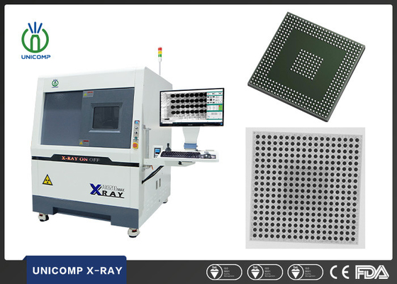 اندازه گیری خودکار دستگاه اشعه ایکس Unicomp AX8200MAX 2.5D برای PCBA BGA QFN
