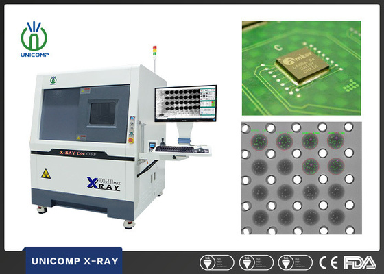 دستگاه Real Time Unicomp X Ray AX8200MAX 5 Micron Closed Tube for SMT EMS BGA Void Check