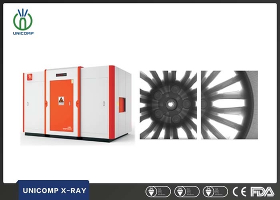لوله اشعه ایکس جدا شده نوع 6000KG UNL سری NDT ماشین اشعه ایکس برای بازرسی چرخ هاب DR