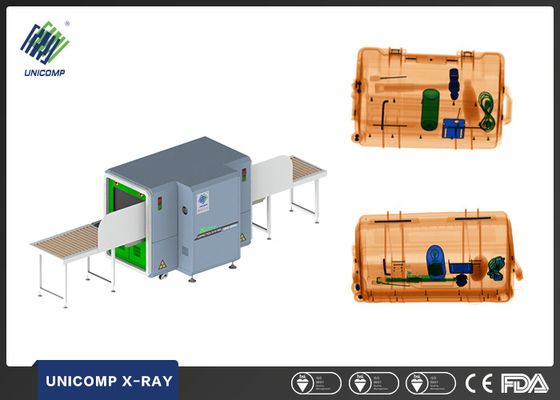 نمایشگر دوگانه ای X Ray Security Scanner UNX6040D صفحه نمایش چندگانه به صورت خودکار شناسایی می شود