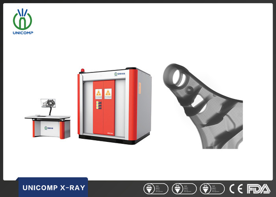 ولتاژ 225KV Unicomp UNC320 اشعه ایکس برای تشخیص نقص داخلی براکت خودرو 7500kg وزن ماشین