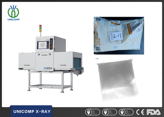 Unicomp UNX6030N دستگاه بازرسی مواد غذایی با اشعه ایکس برای پودر شیر سویا در سطح ضد آب IP66