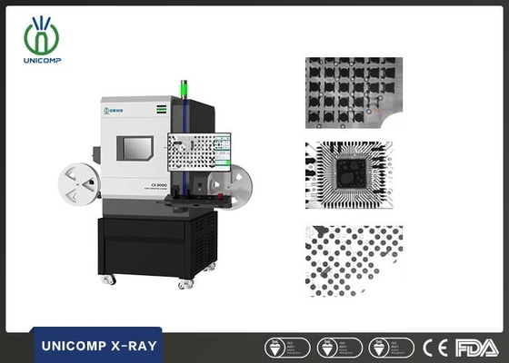 PCBA میکرو فوکوس دسکتاپ X Ray دستگاه FPD تقویت کننده، پوشش 48mm x 54mm X-Ray