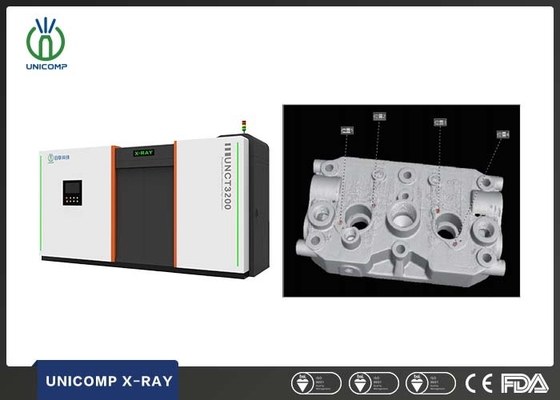 سیستم سیتی صنعتی UNCT3200 320kV Unicomp برای بازرسی پره موتور