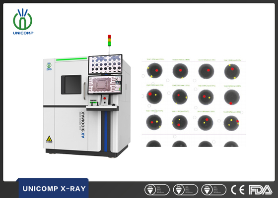 دستگاه اشعه ایکس Unicomp AX9100max 130kV 65W برای BGA