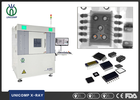 IC میکرو تمرکز دستگاه بازرسی اشعه ایکس با وضوح تصویر بالا Unicomp Weld