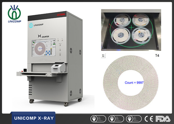 SMT PCBA Electronics تراشه شمارنده اشعه ایکس Unicomp CX7000L تونل 440 میلی متری