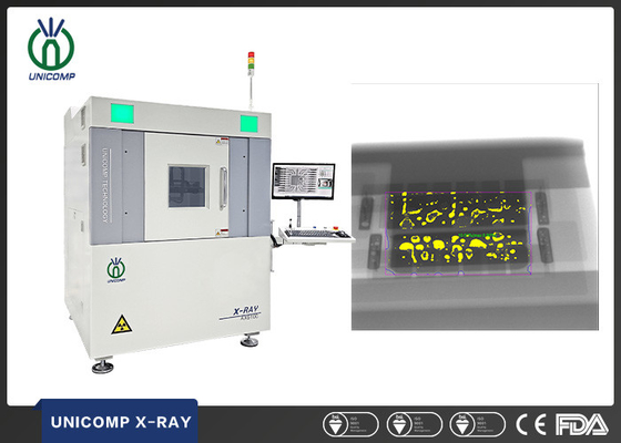 صنعت الکترونیک Unicomp X Ray 130kV AX9100 برای لحیم کاری LED SMT PCBA