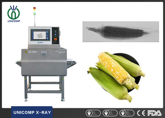 سیستم اشعه ایکس UNX 4015 برای تشخیص مواد خارجی کوفته های مرغی نباتی میگو