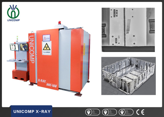 حرکت تمام اتوماتیک CNC با بازوی C دستگاه اشعه ایکس Unicomp UNC160 برای تست محفظه ریخته گری باتری لیتیومی
